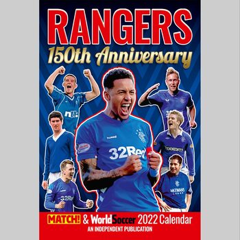 Glasgow Rangers FC Calendar 2022