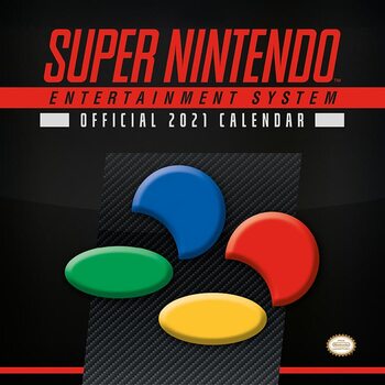 Nintendo - SNES Calendar 2021