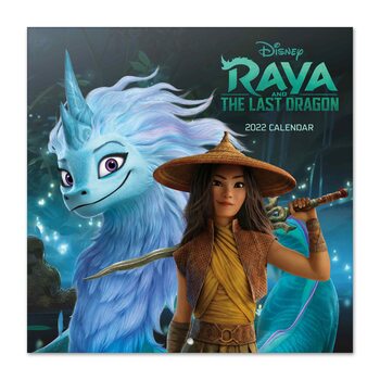 Raya and the Last Dragon Calendar 2022