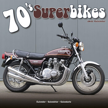 Calendario 2021 70'S Superbikes