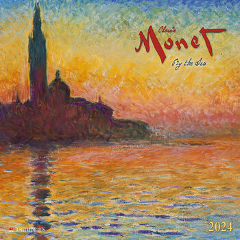 Calendario 2024 Claude Monet - By the Sea