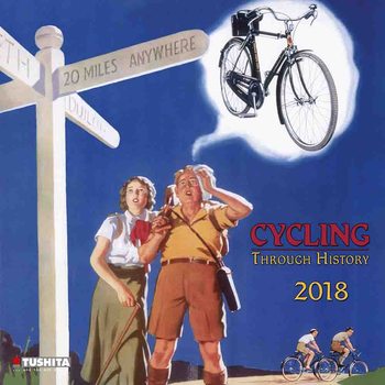 Calendario 2018 Cycling through History