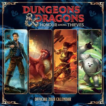 Calendario 2024 Dungeons & Dragons