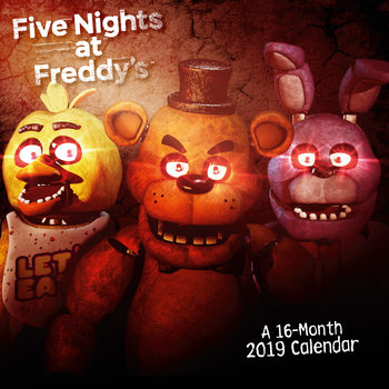 Calendario 2019 Five Nights At Freddys