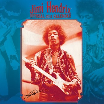 Calendario 2027 Kalendář 2011 - JIMI HENDRIX