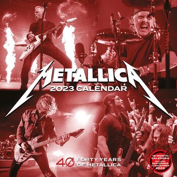 Calendario 2027 Metallica - Square