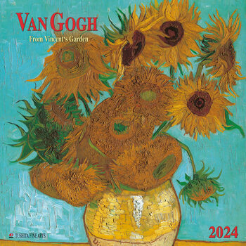 Calendario 2024 Vincent van Gogh - From Vincent's Garden
