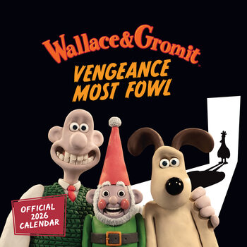 Calendario 2026 Wallace And Gromit