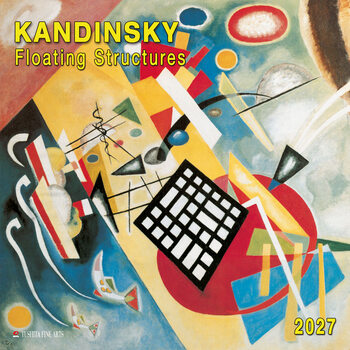 Calendario 2027 Wassily Kandinsky - Floating Structures | 16 mesi