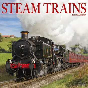 Calendario 2021 Steam Trains