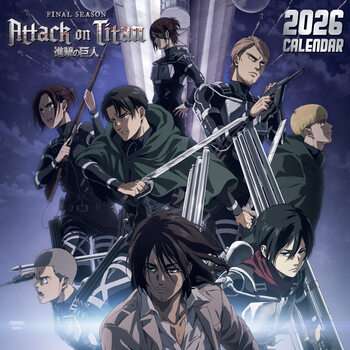 Calendario 2027 Attack On Titan