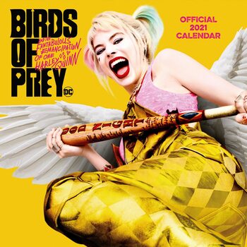 Calendar 2021 Birds Of Prey: y la fantabulosa emancipación de Harley Quinn