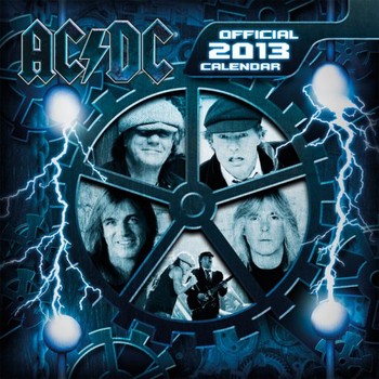 Calendario 2027 Calendar 2013 - AC/DC