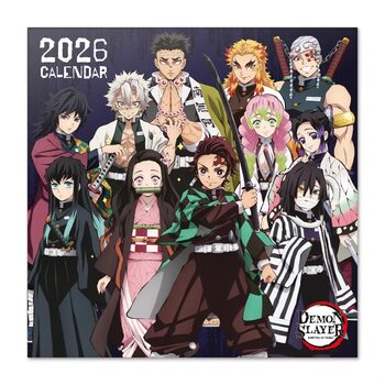 Calendario 2026 Demon Slayer