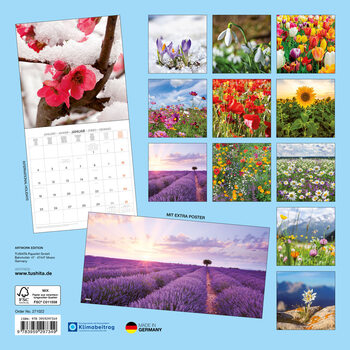 Calendario 2027 Flores