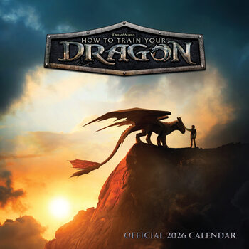 Calendario 2026 How To Train Your Dragon