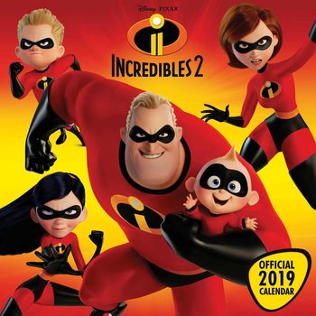 Calendario 2027 Los Increíbles 2