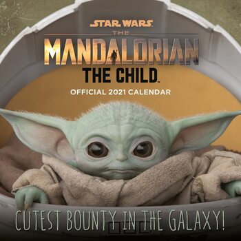 Calendar 2021 Star Wars: The Mandalorian - The Child (Baby Yoda)