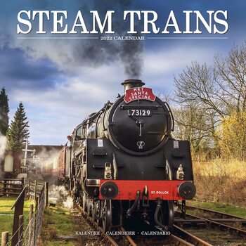 Calendario 2027 Steam Trains