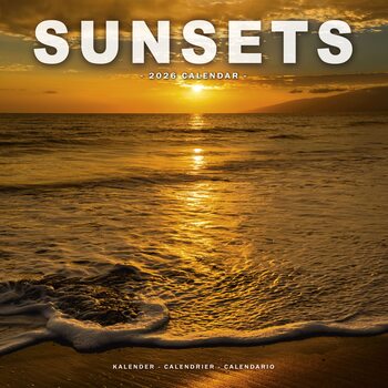 Calendario 2027 Sunsets