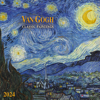 Calendario 2024 Vincent van Gogh - Classic Works