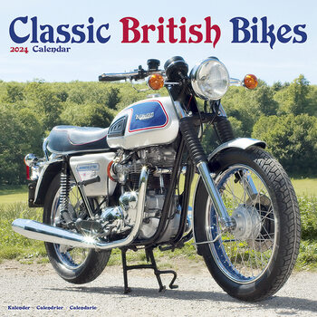 Календари 2024 Classic British Bikes