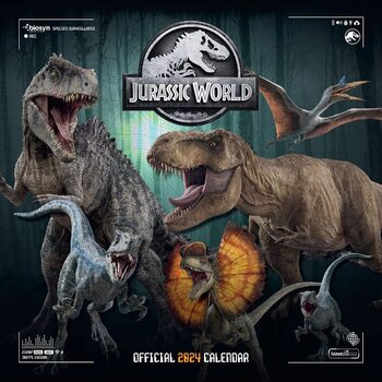 Календари 2024 Jurassic World