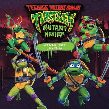 Календари 2024 Teenage Mutant Ninja Turtles