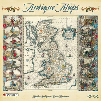 Calendar 2027 Antique Maps