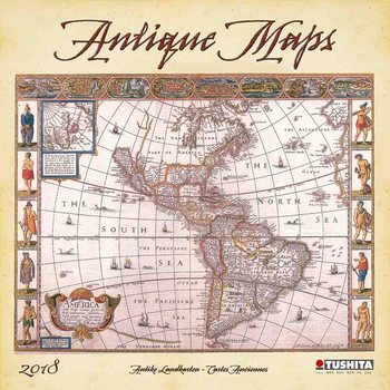 Calendar 2027 Antique Maps