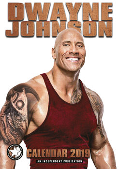 Calendar 2019 Dwayne Johnson