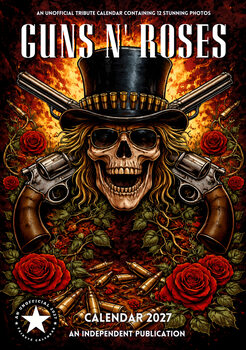 Calendar 2027 Guns & Roses