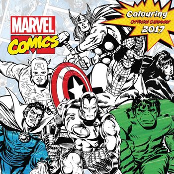 Calendar 2027 Marvel comics