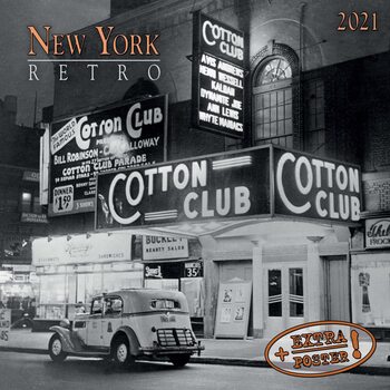 Calendar 2027 New York Retro