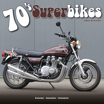 Calendrier 2027 70'S Superbikes