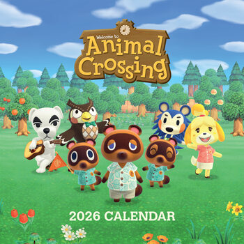 Calendrier 2026 Animal Crossing