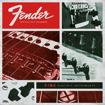 Calendrier 2017 Fender
