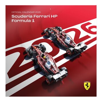 Calendrier 2026 Formula 1 - Scuderia Ferrari HP - Limited Edition