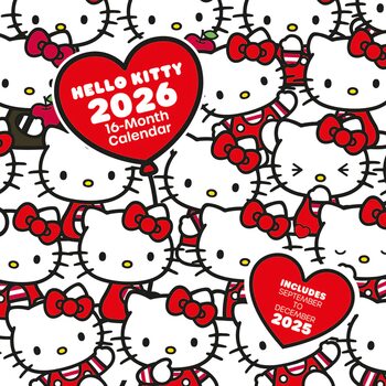 Calendrier 2026 Hello Kitty