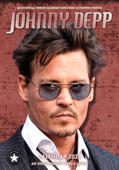 Calendrier 2023 Johnny Depp