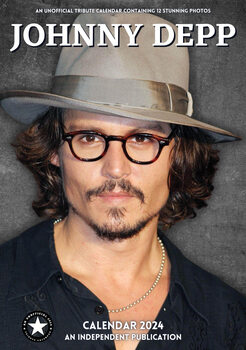 Calendrier 2024 Johnny Depp
