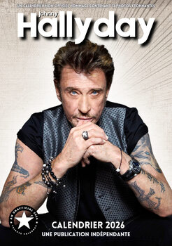 Calendrier 2027 Johnny Hallyday
