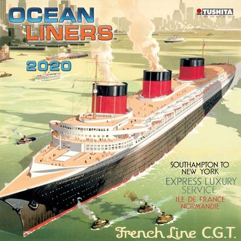 Ocean liners Calendrier 2020