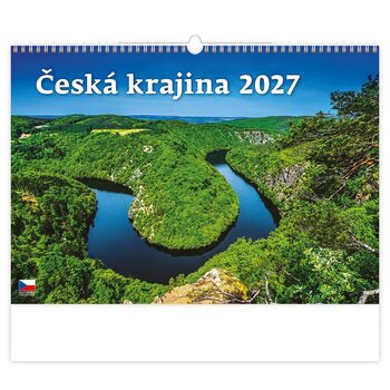 Calendrier 2027 Paysage tchèque | tchèque