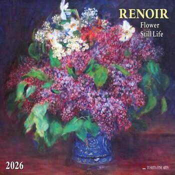 Calendrier 2026 Renoir - Flowers Still Life