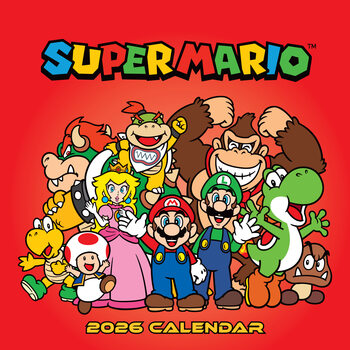 Calendrier 2026 Super Mario