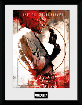 Zarámovaný plakát Call of Duty: Black Ops 3 - Zombies
