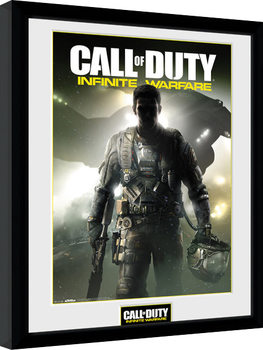 Zarámovaný plakát Call of Duty Infinite Warfare - Key Art