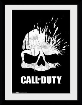 Zarámovaný plakát Call Of Duty - Logo Skull
