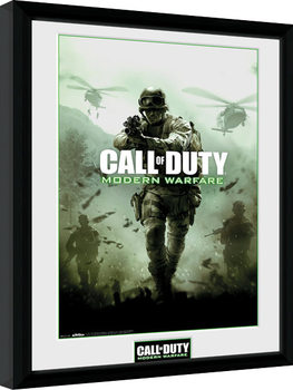 Zarámovaný plakát Call of Duty Modern Warfare - Key Art